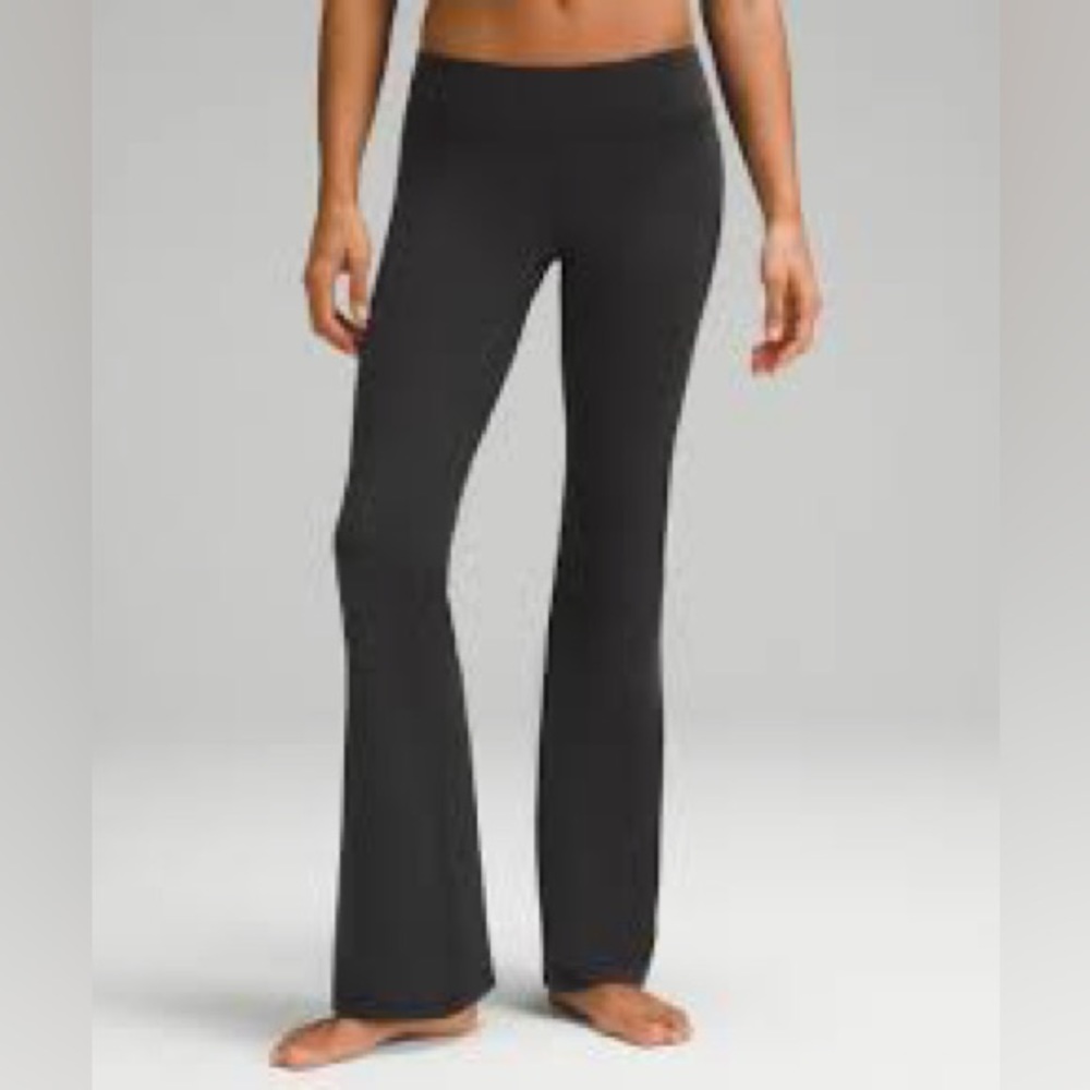 lululemon athletica Black Flare Leggings